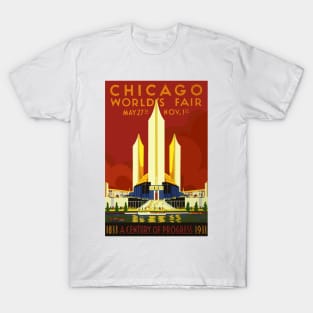 Chicago Centennial 1833-1933 T-Shirt